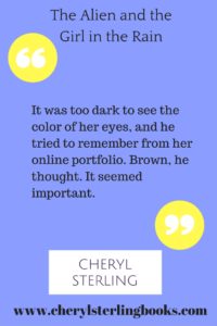 Quote from The Alien and the Girl in the Rain, an alien short story
